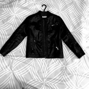 Kids leather jacket
